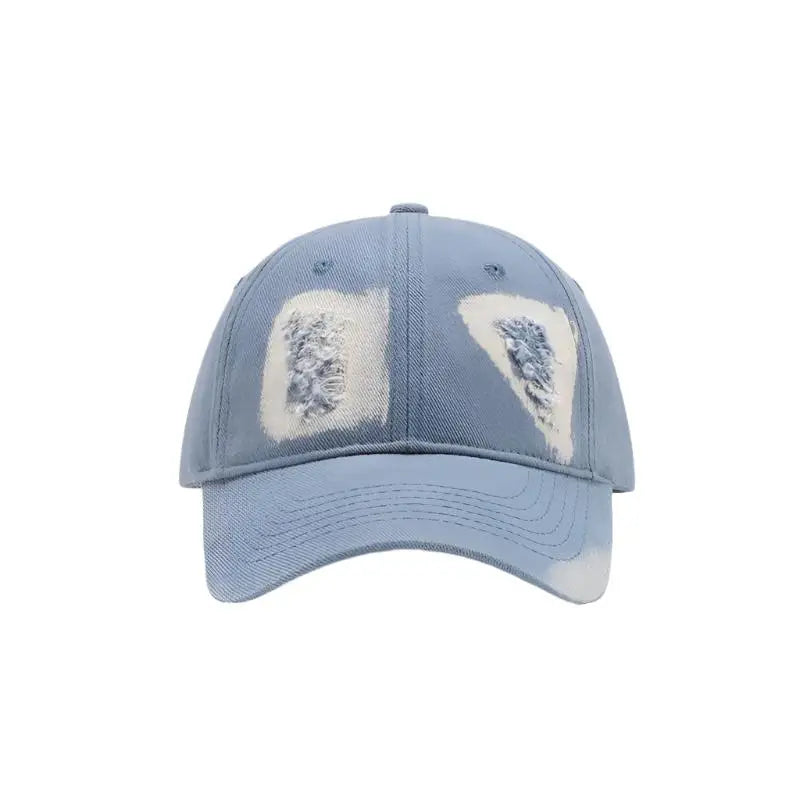 Gorra de béisbol de algodón desgastado