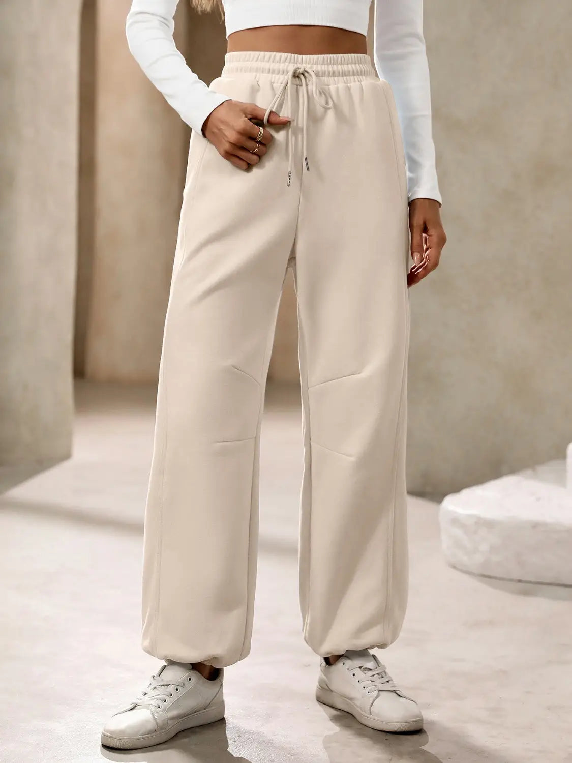 Ivy Lane – Jogginghose mit Kordelzug und Taschen